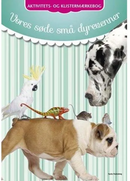 Våre søte små dyrevenner aktivitets- og klistremerkebok (DK) - Barnebok