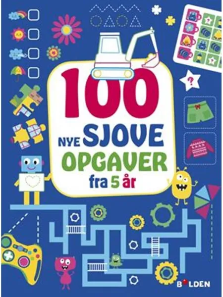 100 NYE morsomme oppgaver - fra 5 år - Hobby - paperback
