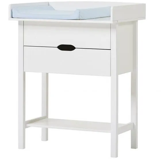 Hoppekids ISABELLA stellekommode med stellepute i lyseblå