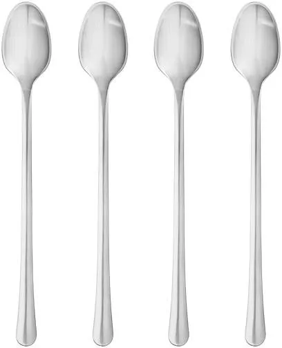 Georg Jensen Copenhagen caffe latte skje sett, 4 stk
